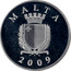 Malta 10 Euro La Castellania 2009 Proof KM# 133 MALTA REPUBBLIKA TA' MALTA 2009 coin obverse