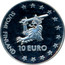 Finland 10 Euro Olavinlinna 1996 Proof X# 5 SUOMI FINLAND 10 EURO coin obverse