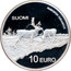 Finland 10 Euro Rangifer Tarandus 1998 Proof SUOMI RANGIFER TARANDUS 10 EURO coin reverse