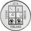 Finland 10 Euro Uno Cygnaeus 2016 SUOMI 2016 10 EURO FINLAND coin obverse