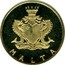 Malta 10 Pounds Maltese centaury 1974 KM# 26 MALTA coin obverse