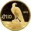 Malta 10 Pounds Maltese falcon - Old arms 1975 KM# 34 LM10 1975 coin reverse