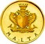 Malta 10 Pounds Watchtower (Gardjola) 1973 KM# 21 MALTA coin obverse
