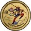 Australia 100 Dollars Monkey King 2016 P YEAR OF THE MONKEY coin reverse