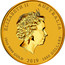 Australia 1000 Dollars Year of the Pig 2019 P Proof ELIZABETH II AUSTRALIA 10OZ 9999 GOLD 2019 1000 DOLLARS IRB coin obverse