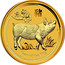 Australia 1000 Dollars Year of the Pig 2019 P Proof YEAR OF THE PIG P IJ coin reverse