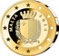 Malta 15 Euro Auberge d'Aragon 2014 Proof KM# 164 MALTA 2014 coin obverse