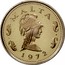 Malta 2 Cents Penthesilea 1972 Proof KM# 9 MALTA 1977 coin obverse