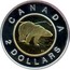 Canada 2 Dollars Polar Bear 2006 (ml) KM# 631 CANADA 2 DOLLARS coin reverse