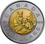 Canada 2 Dollars Young Lynx 2010 Specimen KM# 1020 CANADA CP 2010 2 DOLLARS coin reverse