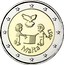 Malta 2 Euro Peace 2017 BU - In mintset only 2 EURO coin obverse