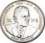 Malta 2 Liri 25th Anniversary of Independence 1989 Proof KM# 88 INDIPENDENZA 1964 ∙ XXV ANNIVERSARJU 1911 1980 LM 2 GIORGIO BORG OLIVIER coin reverse