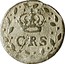Estonia 2 Ore Carl XI 1671 KM# 40 CRS coin obverse