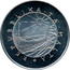 Malta 2 Pounds Alfonso Maria Galea 1975 KM# 31 REPUBBLIKA TA MALTA coin obverse