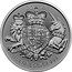 UK 2 Pounds Royal Arms 2019 2019 1 OZ FINE SILVER 999 coin reverse
