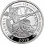 UK 2 Pounds Silver Britannia 2019 Proof BRITANNIA 1 OZ FINE SILVER 999 2019 coin reverse