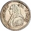 Malta 2 Scudi Emmanuel Pinto 1741 KM# 225.1 F ∙ EMMAN VEL PINTO coin obverse