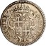 Malta 2 Scudi Emmanuel Pinto 1741 KM# 225.1 SEP∙ HIER∙ M∙M∙H∙ETS∙ 17 41 coin reverse