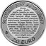 Finland 20 Euro Tango. Dreamland 2017 KM# 264 SUOMI FINLAND 2017 20 EURO coin reverse