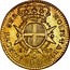 Malta 20 Scudi Emmanuel Pinto 1764 KM# 276 HOSPITALIS ET SANCTI SEP∙ S∙ 20 coin reverse