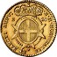 Malta 20 Scudi Francisco Ximenez de Texada 1774 KM# 294 ∙M∙H∙HOSPITALIS ET SANCTI SEPV: S 20 coin reverse