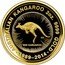 Australia 200 Dollars 25th Anniversary Red Kangaroo P25 2014 P KM# 2178 RED KANGAROO P25 AUSTRALIAN KANGAROO 2 OZ. 9999 GOLD • 1980-2014 coin reverse