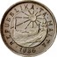 Malta 25 C 25 Cents 1986 Proof KM# 80 ∙REPUBBLIKA∙TA'∙MALTA∙ 1986 coin obverse