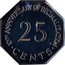Malta 25 Cents 10th Anniversary of Decimalization 1982 FM (U) KM# 61 10TH ANNIVERSARY OF DECIMALIZATION 25 CENTS coin reverse