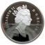 Canada 25 Cents 50th Anniversary of the Coronation of Queen Elizabeth II 1952-2002 Proof KM# 448a ELIZABETH II D ∙ G ∙ REGINA 1952-2002 coin obverse