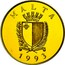 Malta 25 Liri (55 ECU) 430 years Defense of Christian Europe 1993 Proof KM# 105 MALTA 1993 coin obverse