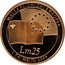 Malta 25 Liri Accession to the European Union 2004 Proof KM# 122 MALTA FL UNJONI EWROPEA 1 TA' MAJJU 2004 LM 25 coin reverse
