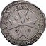 Malta 3 Tari Gregorio Carafa 1680 KM# 112 SVB HOC SIGNO MILITAMVS 1680 coin reverse