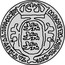 Estonia 4 Marka Gustav II Adolf 1623 KM# 5.3 MONETA ∙ NOVA ∙ CIVI ∙ TAT : REVAL : IIII ∙ M : SV coin reverse