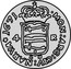 Estonia 4 Ore Carl XI Without reverse circle 1671 LN KM# 7 MON : ARG : CIV : NARVA : 1671 4 - R LN coin reverse
