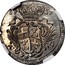 Malta 4 Tari Emmanuel Pinto 1757 KM# 250 17 57 T∙ 4 coin reverse