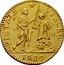 Malta 4 Zecchini Ramon Perellos y Roccaful 1705 KM# 134 PIETATE VINCES 1699 coin reverse
