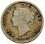 Canada 5 Cents Victoria 1862 KM# 7 VICTORIA D: G: REG: NEW BRUNSWICK coin obverse