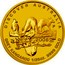 Australia 5 Dollars Discover Australia - Grey kangaroo 2006 DISCOVER AUSTRALIA 2006 GREY KANGAROO 1/25 OZ. 9999 GOLD coin reverse
