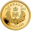 Canada 5 Dollars Queen's Diamond Jubilee Royal Cypher 2012 Proof KM# 1194 CANADA 1952 2012 E II R 60 5 DOLLARS coin reverse