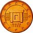 Malta 5 Euro Cent Mnajdra Temples 2008 KM# 127 MALTA 2008 NGB coin obverse
