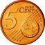 Malta 5 Euro Cent Mnajdra Temples 2008 KM# 127 5 EURO CENT LL coin reverse