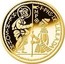 Malta 5 Euro Smallest Gold Coin in the World - The Zecchino 2014 Proof KM# 160 F PHS DE LILEADA MP MEIH SOH M coin reverse