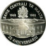 Malta 5 Liri 25th Anniversary of Central Bank (1993) KM# 102 BANK CENTRALI TA MALTA 1868 1993 25 ANNIVERSARJU coin reverse
