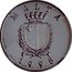 Malta 5 Liri 30th Anniversaru of the Central Bank 1998 Proof KM# 111 MALTA 1998 coin obverse