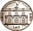 Malta 5 Liri Central Bank of Malta 1988 Proof KM# 87 ∙REPUBBLIKA TA' MALTA∙ BANK CENTRALI TA' MALTA NG 1988 LM5 coin reverse