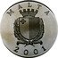 Malta 5 Liri Enrico Mizzi 2001 Proof KM# 117 MALTA 2001 REPUBLICA TA MALTA coin obverse