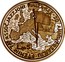 Malta 5 Liri Entry of Malta to European Economic Community 1990 Proof KM# 91 MALTA KEE 20 ANNIVERSARJU FTEHIM TA' ASSOCJAZZJONI LM5 coin reverse