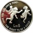 Malta 5 Liri Save the Childrens Fund 1991 Proof KM# 92 THE RIGHT TO BE A CHILD LM 5 SAVE THE CHILDREN FUND coin reverse