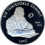 Malta 5 Liri Sir Temistokle Zammit 2006 Proof KM# 138 SIR TEMISTOKLE ZAMMIT 1864 ~ 1935 NGB LM 5 coin reverse