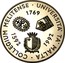 Malta 5 Liri University of Malta 1993 Proof KM# 106 ∙ COLLEGIUM MELITENSE ∙ UNIVERSITA' TA' MALTA 1592 1769 1992 coin obverse